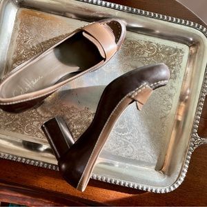 Cole Haan/ Nike Sole Two-Tone Loafers 10B